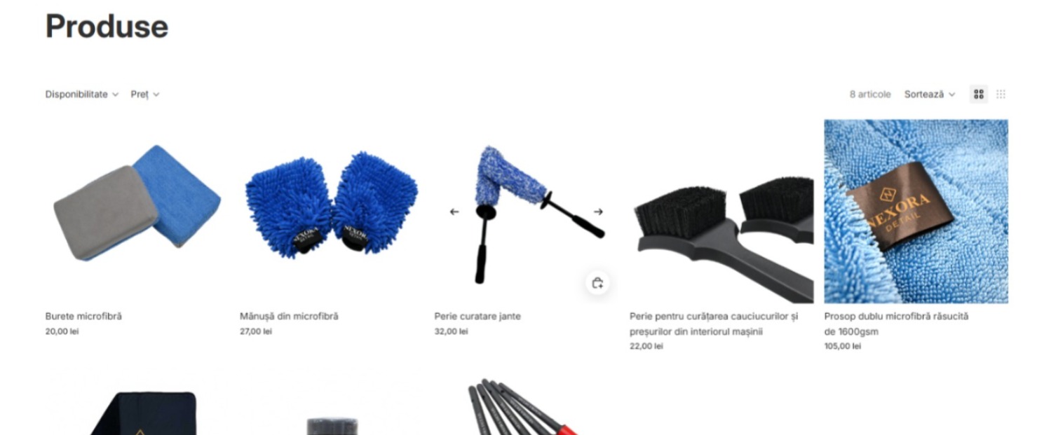 Magazin online produse detailing auto